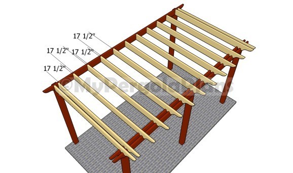 Fitting the rafters