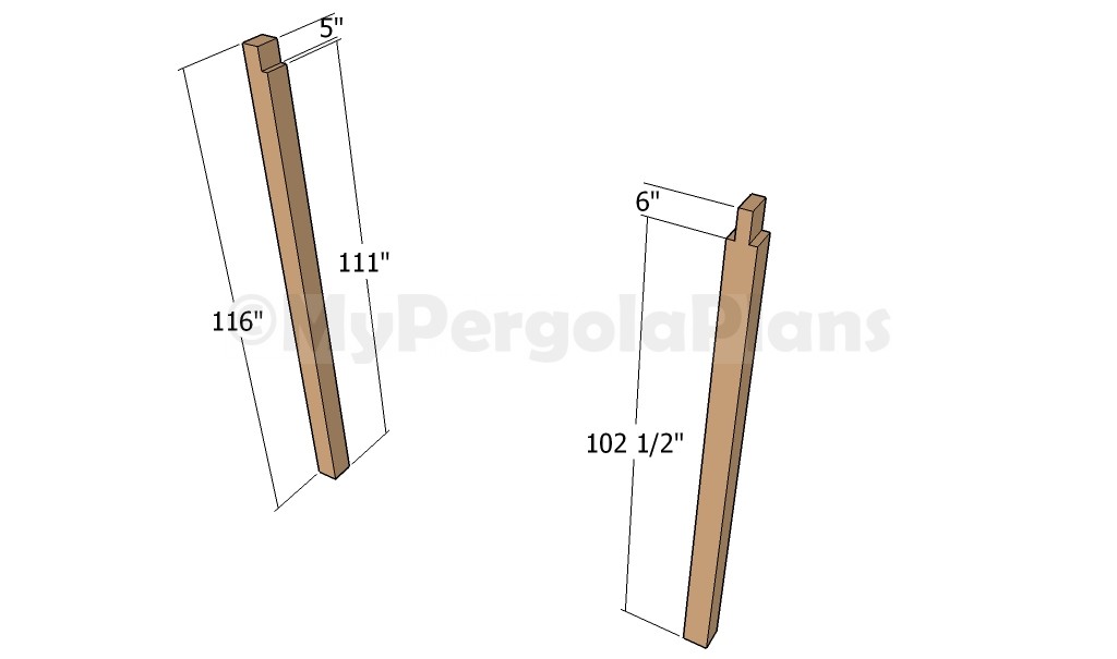 Attached Pergola Plans | Free Pergola Plans